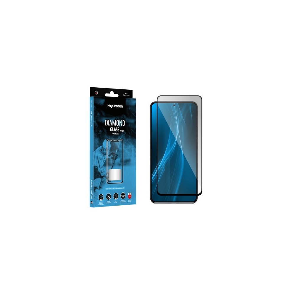 Zaštitno staklo za Samsung Galaxy S24 Plus/S25 Plus - MyScreen Diaomond Glass Edge Full Glue Black