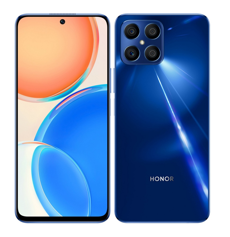 Refabrikovan Honor x8 6/128GB Ocean Blue DS 4G Grade-D