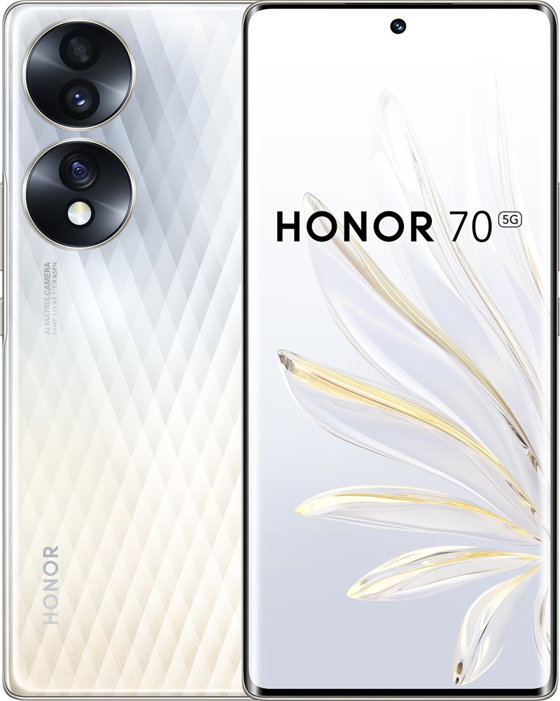  Refabrikovan Honor 70 8/256 Crystal Silver 5G DS Grade-A