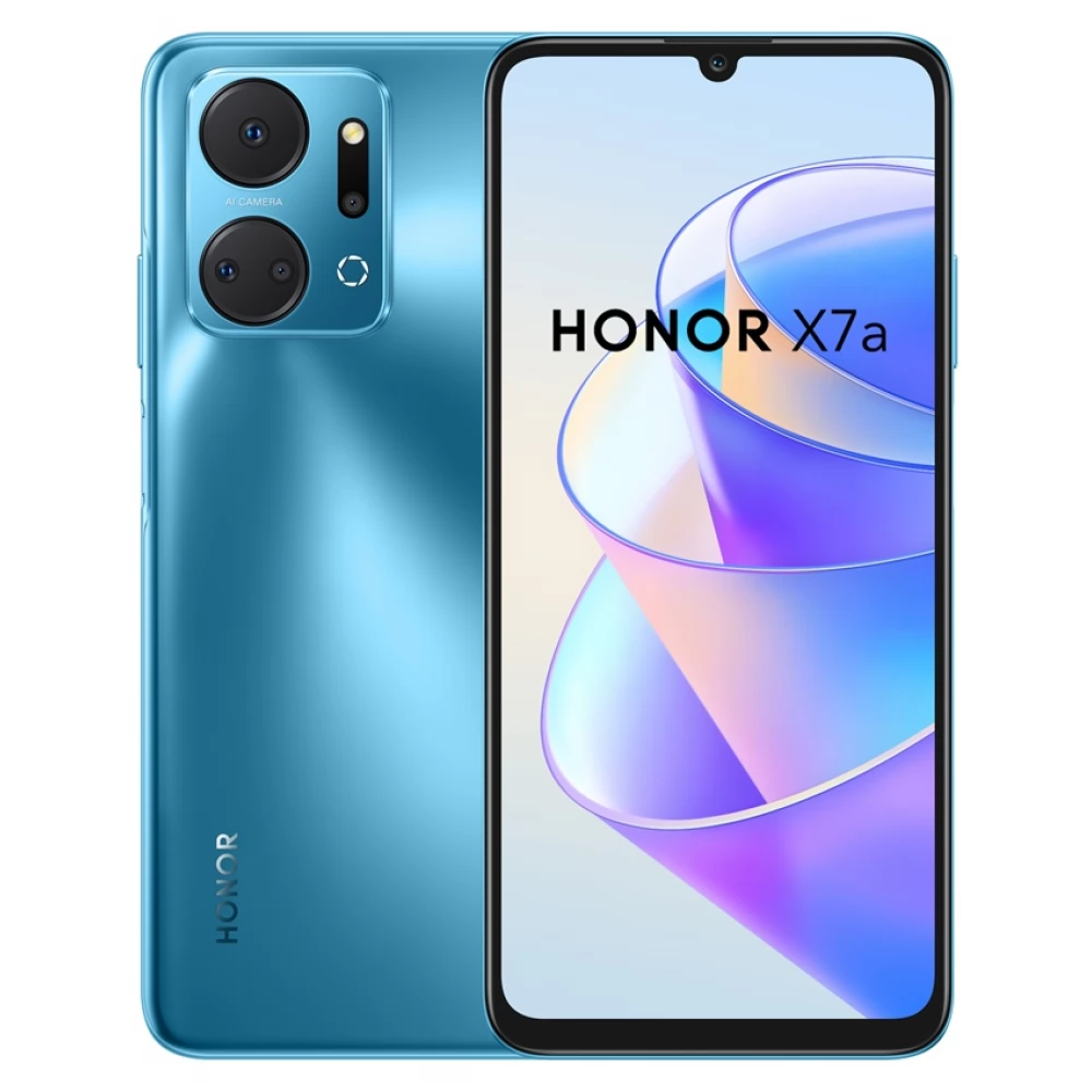 Refabrikovan Honor x7a 4/128GB Ocean Blue DS 4G Grade-C