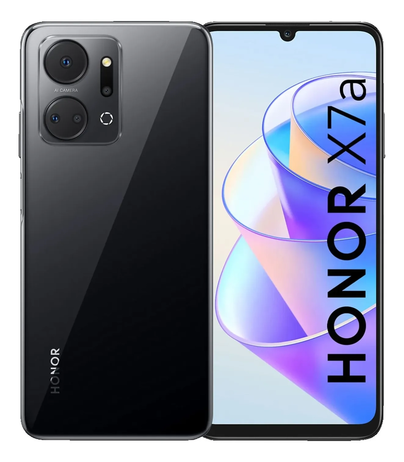 Refabrikovan Honor x7a 4/128GB Midnight Black DS 4G Grade-A