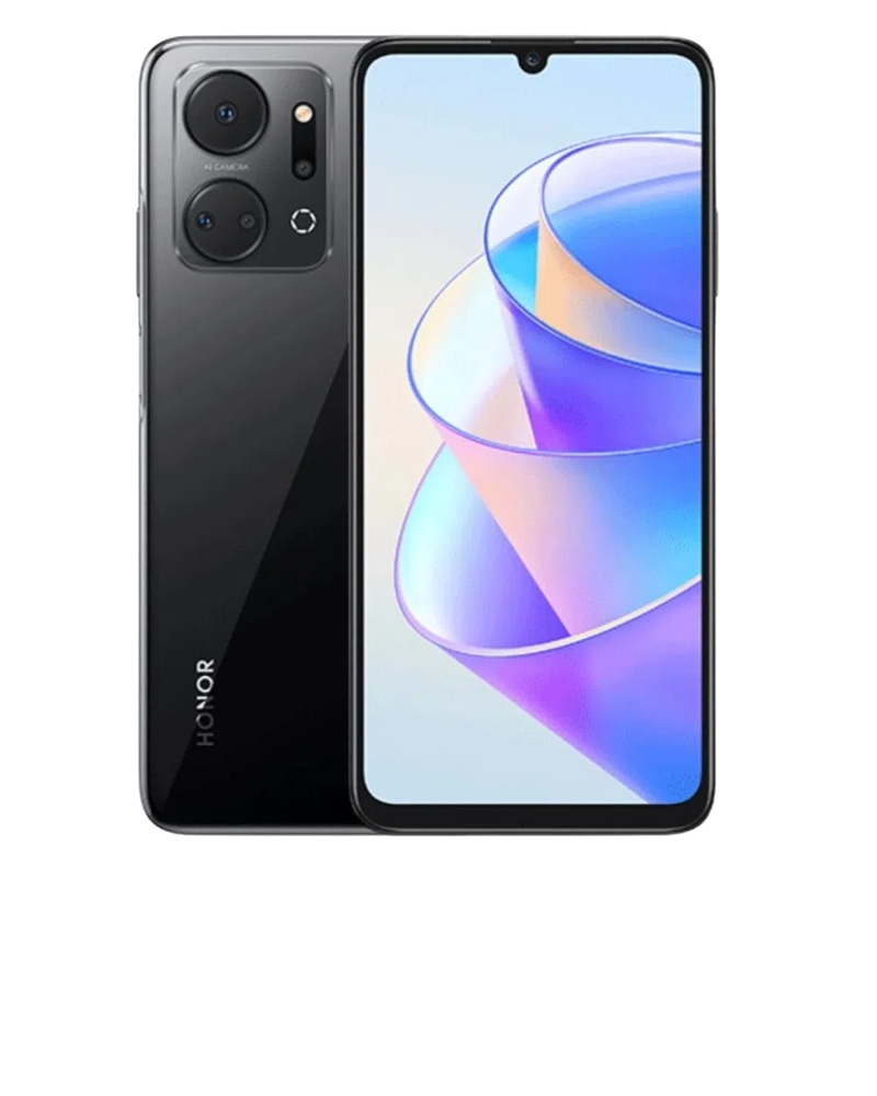 Refabrikovan Honor x7a 4/128GB Midnight Black DS 4G Grade-C