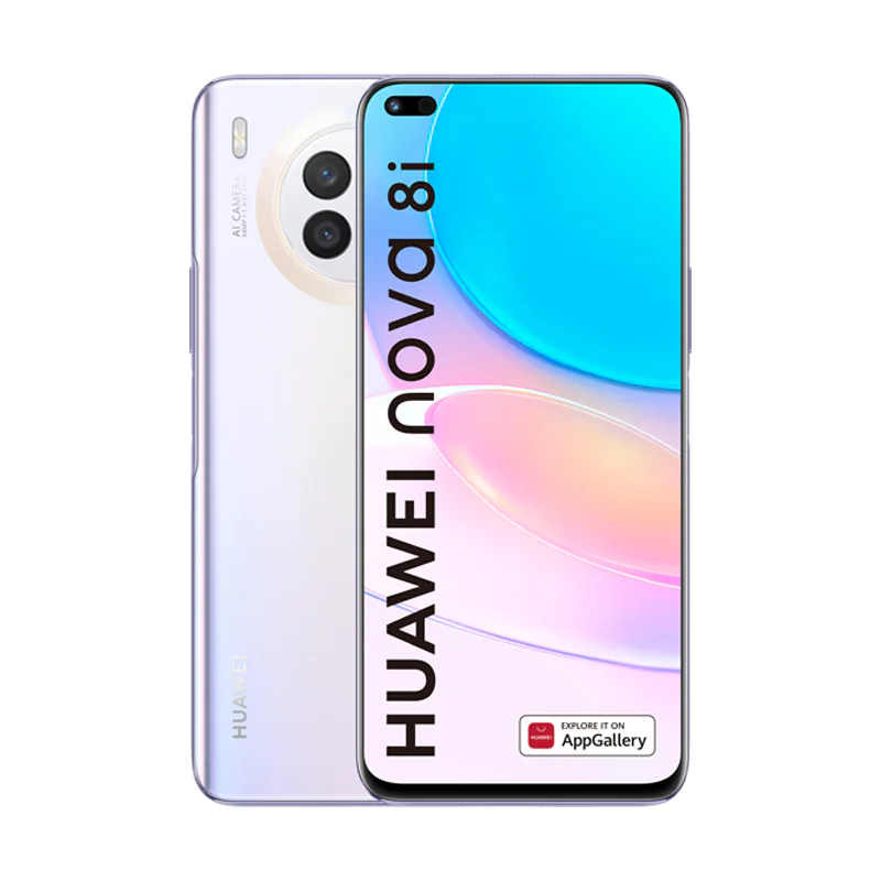 Refabrikovan Huawei Nova 8i 6/128GB Moonlight Silver DS 4G Grade-C
