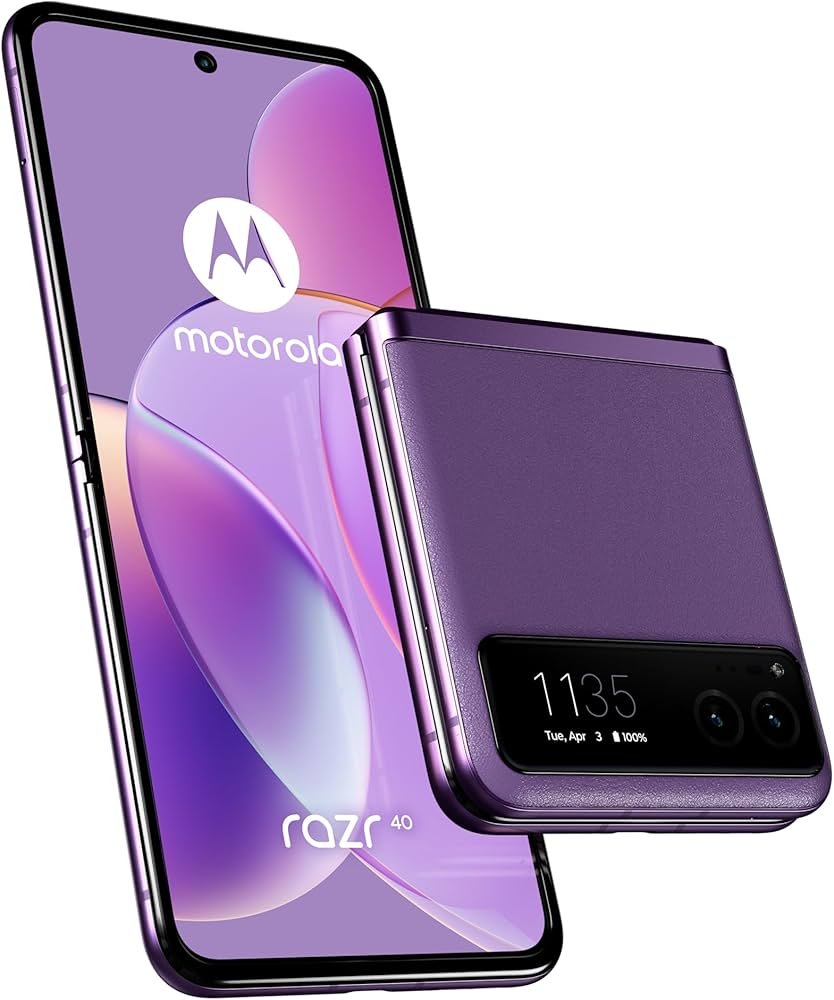 Refabrikovan Moto Razr 40 8/256GB Summer Lilac DS 5G Grade-A