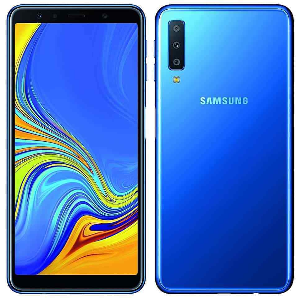 Refabrikovan Samsung Galaxy A7 2018 4/64GB Blue DS 4G Grade-D
