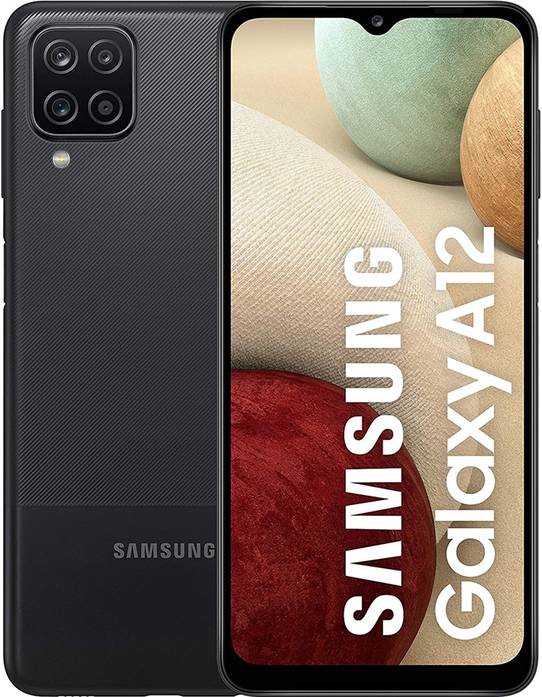 Refurbrished mobile phone Samsung A12 4/64GB Black DS 4G Grade-B