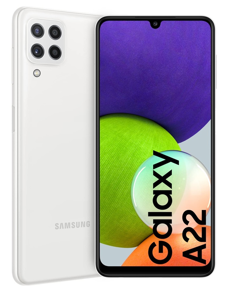 Refurbrished mobile phone Samsung A22 4/64GB White DS 5G Grade-C