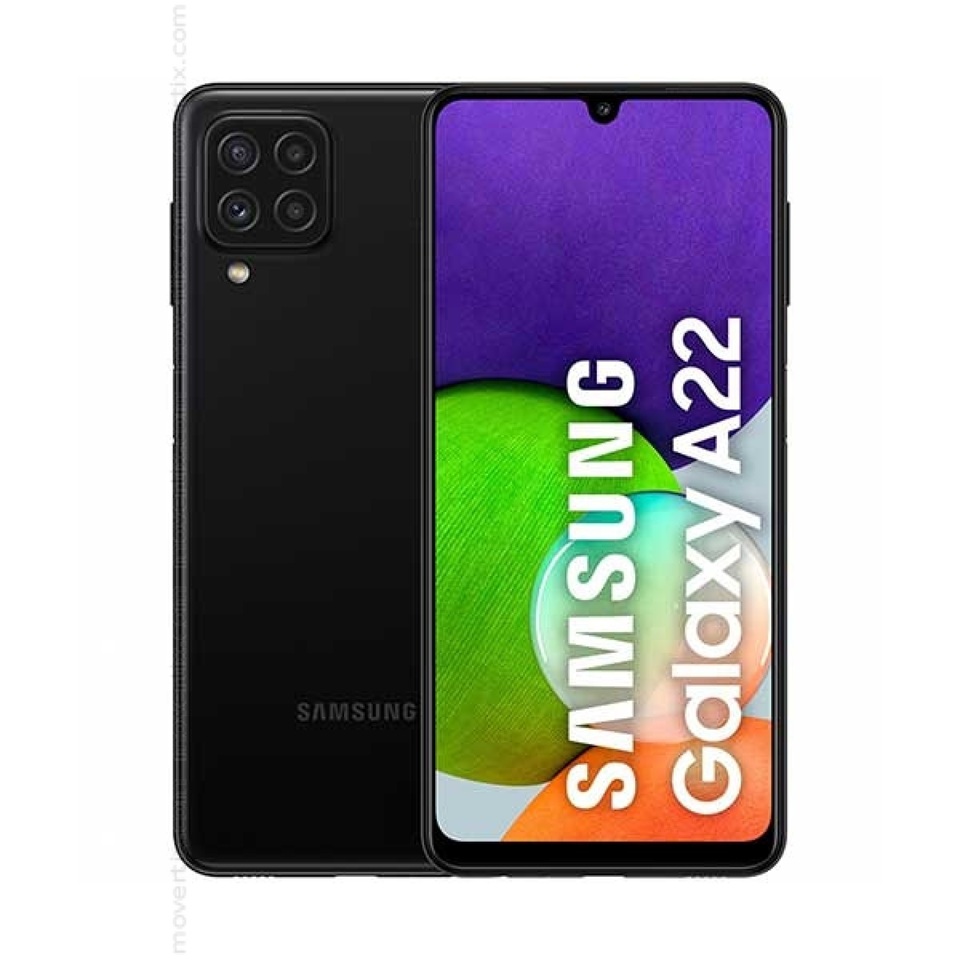 Refurbished mobile phone Samsung A22 4/64GB Black DS 5G Grade-B