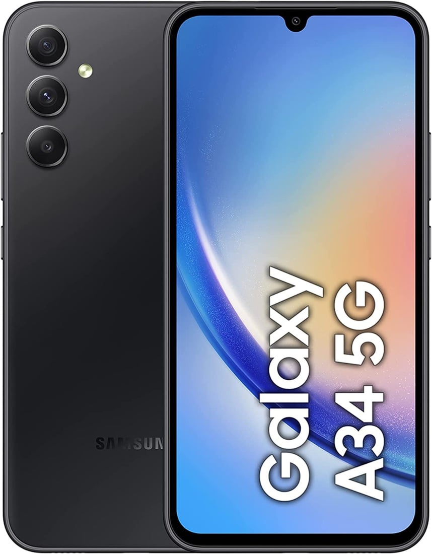 Refabrikovan Samsung Galaxy A34 6/128GB Black DS 5G Grade-A