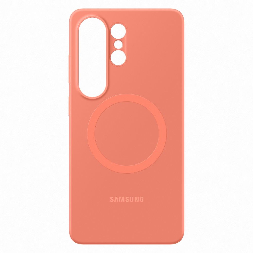 Samsung silikonska maska sa magnetom za Samsung Galaxy S26 Plus, Coral red