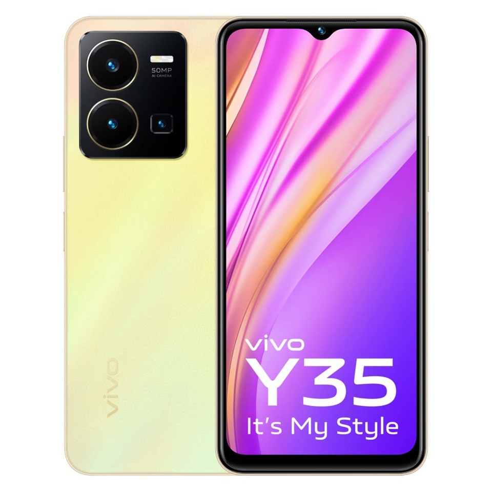 Refabrikovan Vivo Y35 8/256GB Dawn Gold DS 4G Grade-B