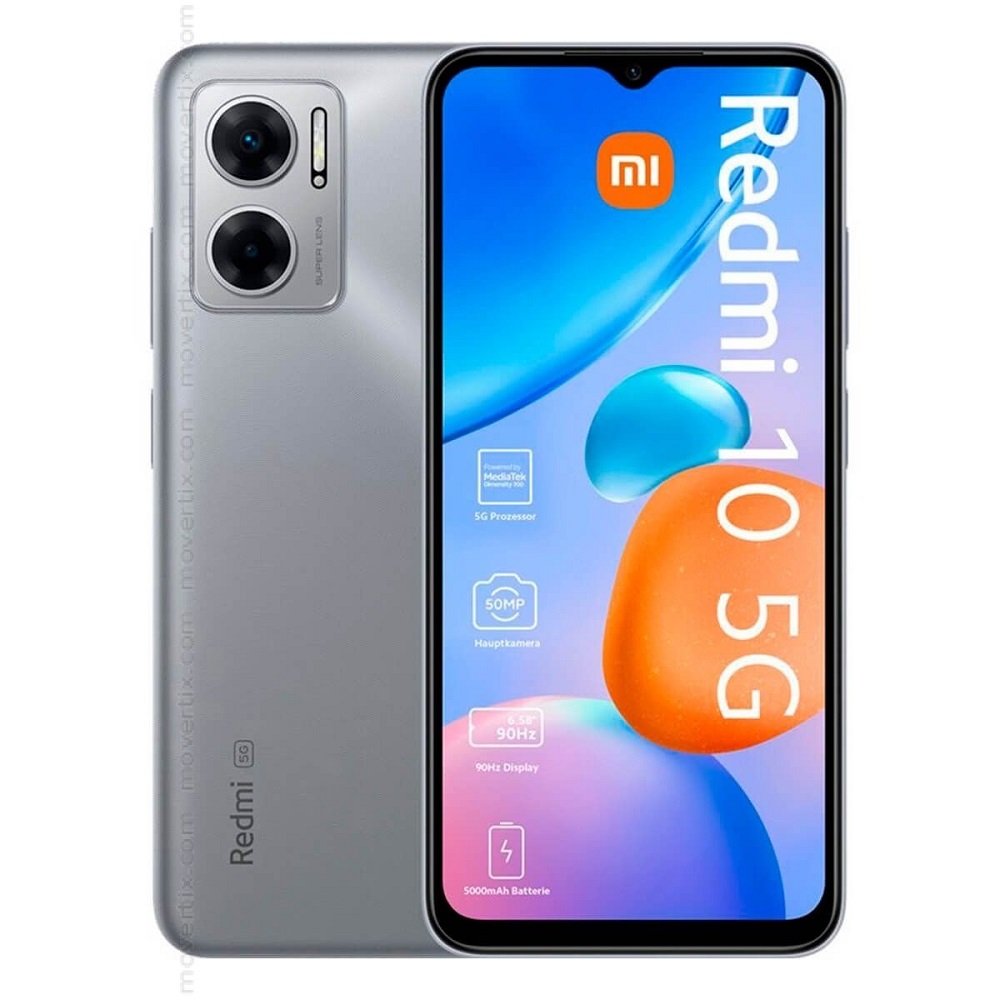 Refabrikovan Xiaomi Redmi Note 10 4/128GB Chrome Silver DS 4G Grade-B