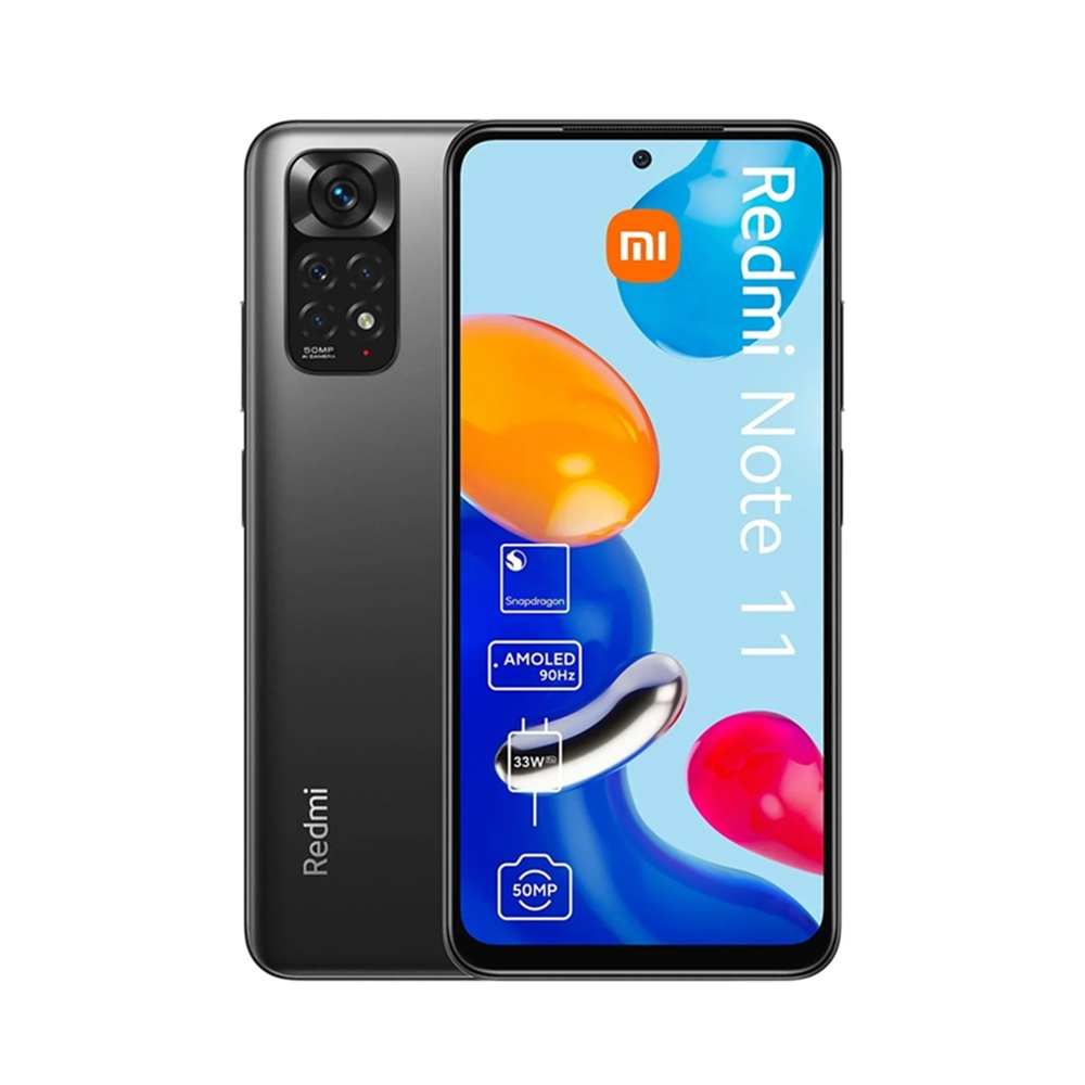 Refabrikovan Xiaomi Redmi Note 11 4/64GB Graphite Gray DS 4G Grade-A