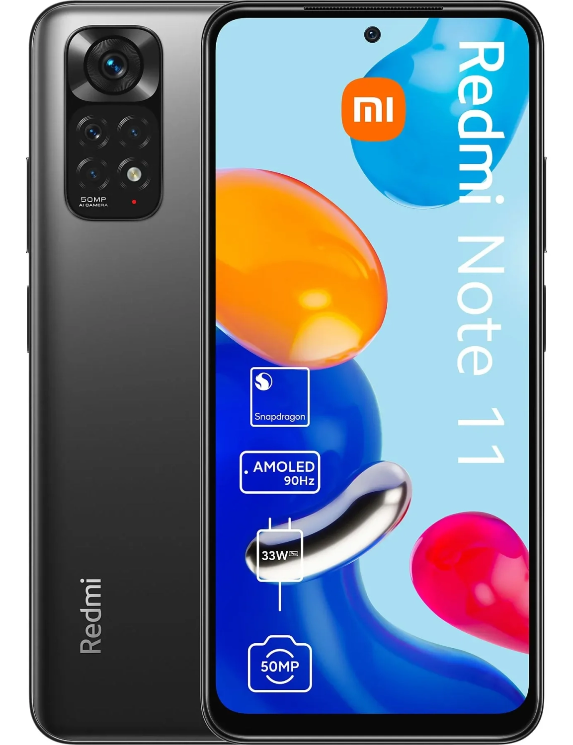 Refabrikovan Redmi Note 11 4/128GB Graphite Gray DS 4G Grade-D