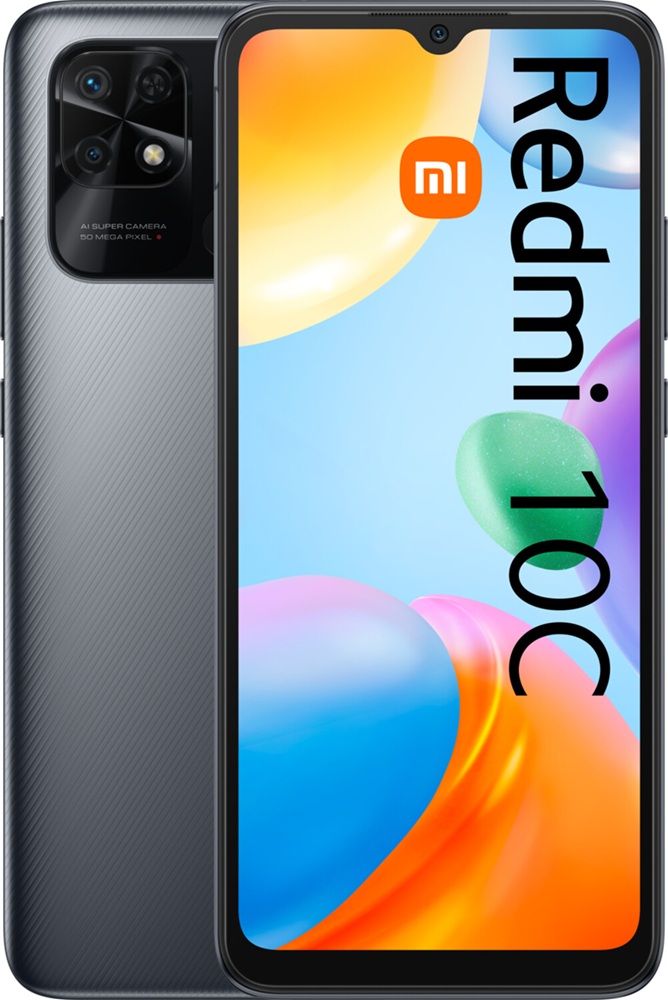 Refabrikovan Xiaomi Redmi 10C 4/128GB Graphite Gray DS 4G Grade-A