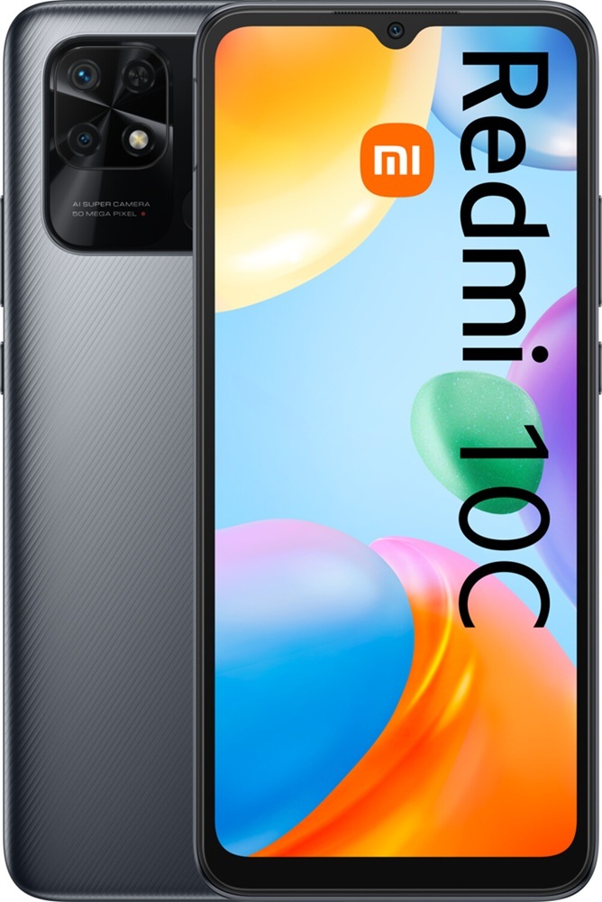 Refabrikovan Xiaomi Redmi 10C 4/128GB Graphite Gray DS 4G Grade-B