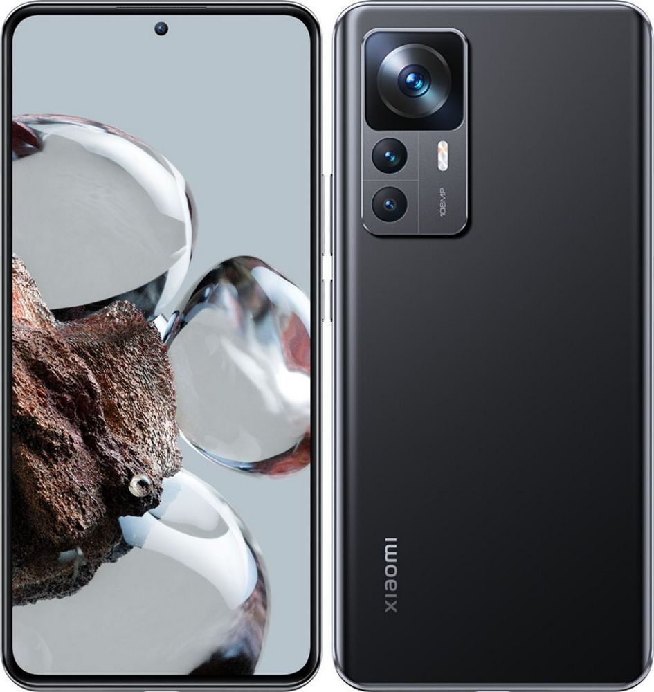 Refabrikovan Xiaomi 12T 8/128GB Black DS 5G Grade-A