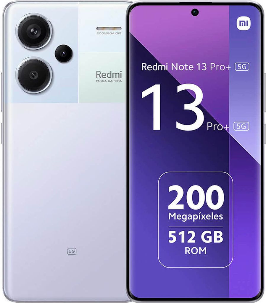 Refabrikovan Xiaomi Redmi Note 13 Pro+ 12/512 Aurora Purple DS 5G Grade-C