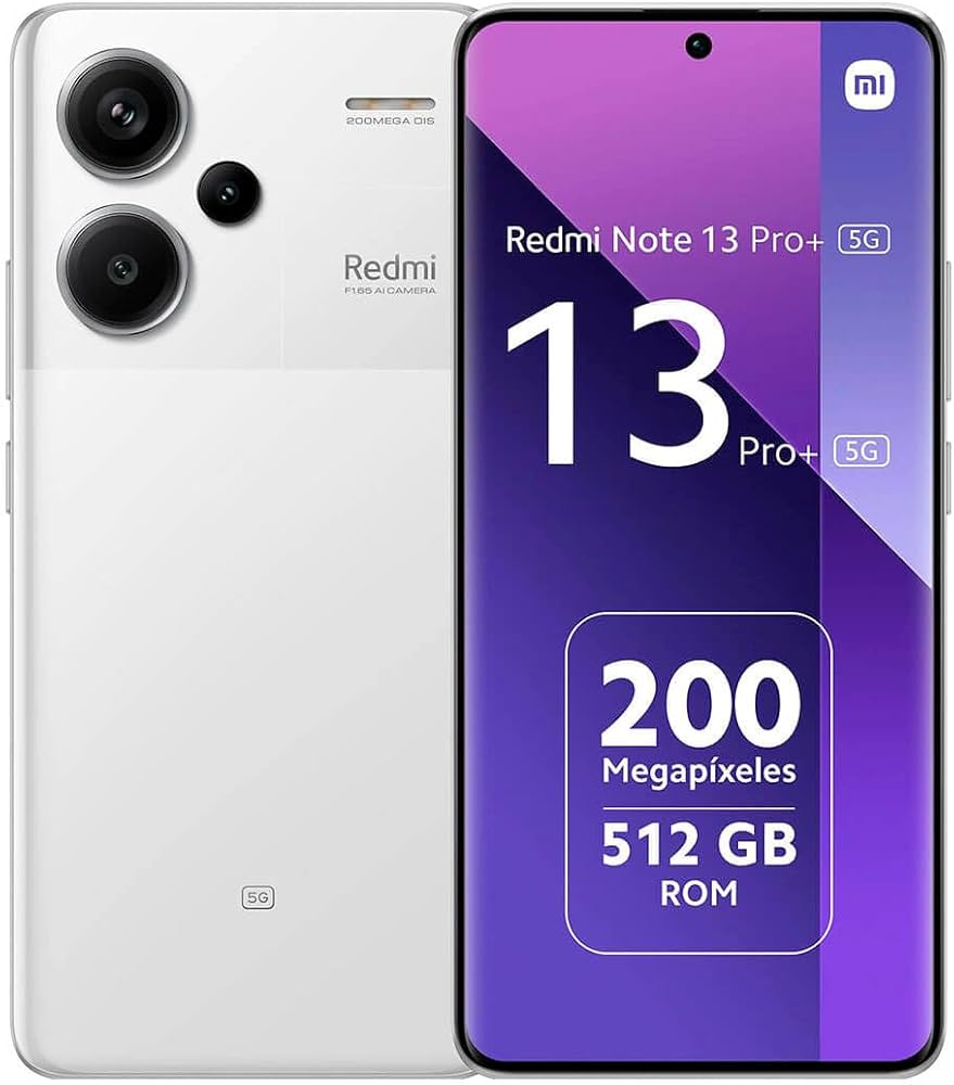 Refabrikovan Xiaomi Redmi Note 13 Pro+ 12/512GB Moonlight White DS 5G Grade-A